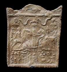Gallo-Roman Figural Votive Plaque c. 3rd Century AD Sold!
